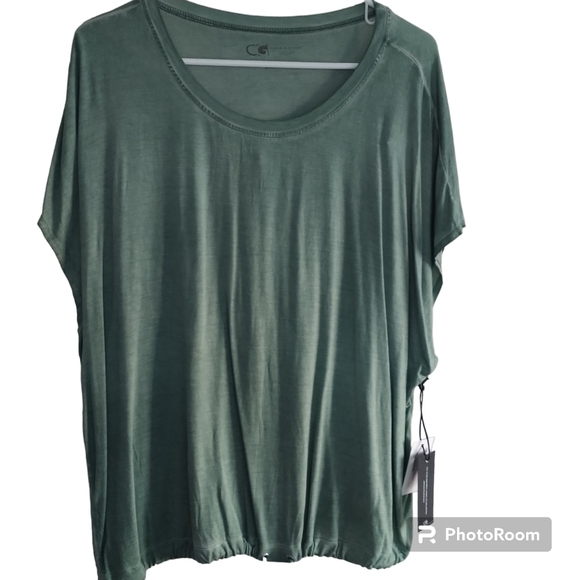 Cable & Gauge Sport Spirulina Stretchy Top XL - Picture 1 of 11
